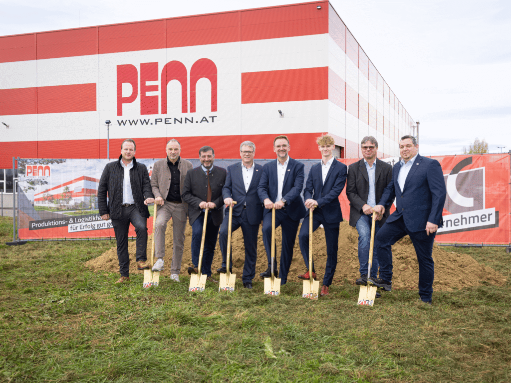 Spatenstich bei PENN GmbH